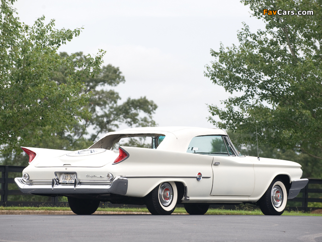 Chrysler 300F Convertible 1960 wallpapers (640 x 480)