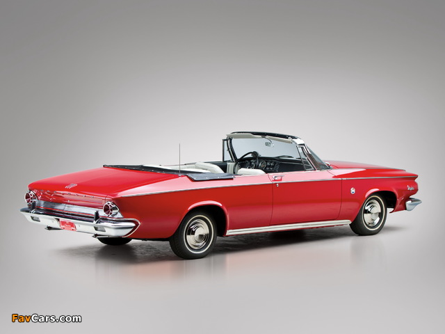 Chrysler 300 Sport Series Convertible (825) 1963 pictures (640 x 480)