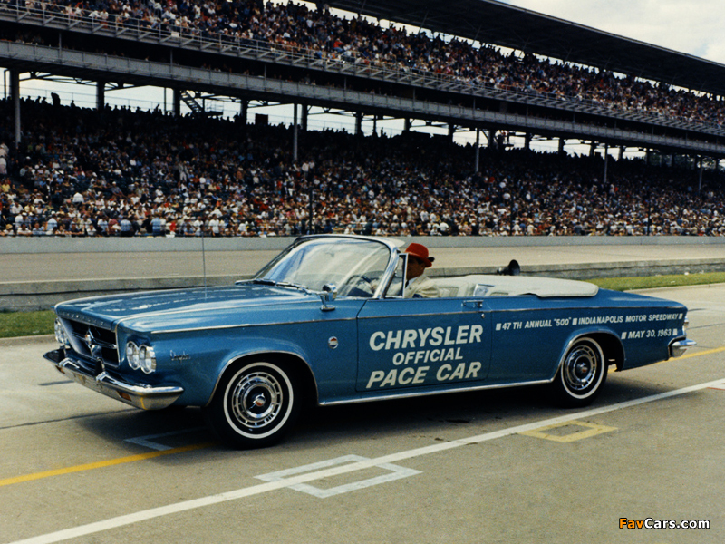 Chrysler 300 Convertible Indy 500 Pace Car 1963 wallpapers (800 x 600)