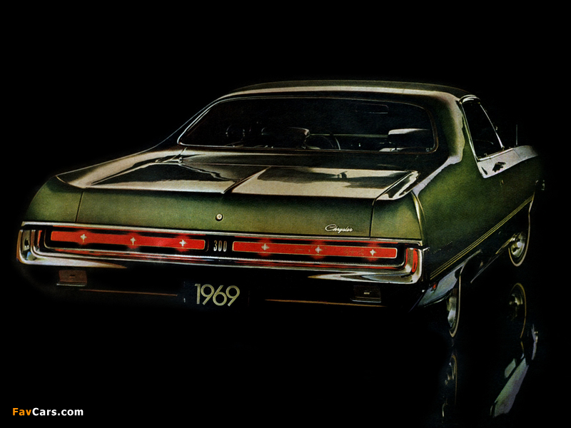 Chrysler 300 2-door Hardtop 1969 wallpapers (800 x 600)