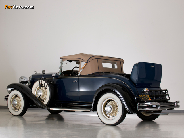 Pictures of Chrysler CD Deluxe Eight Roadster 1931–32 (640 x 480)