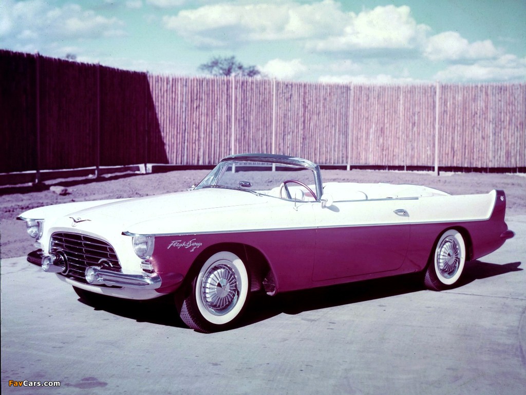 Chrysler Flight Sweep I Concept Car 1955 photos (1024 x 768)