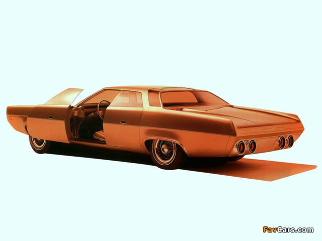 Chrysler 70X Concept 1969 pictures (640 x 480)