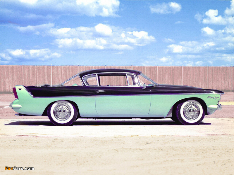 Chrysler Flight Sweep II Concept Car 1955 wallpapers (800 x 600)