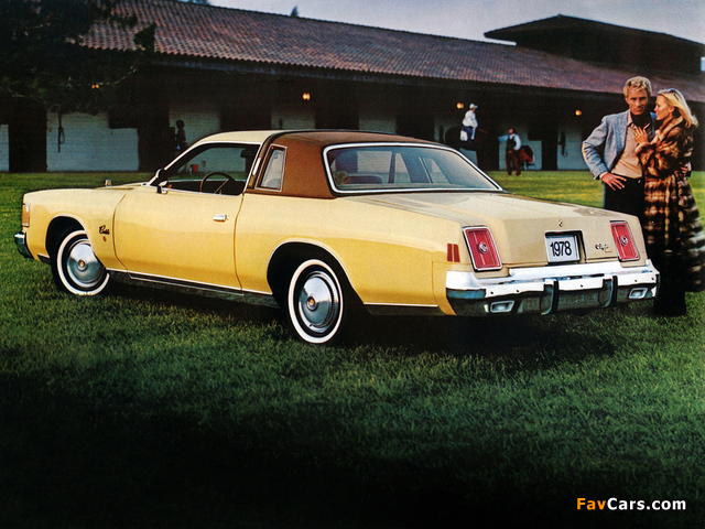 Chrysler Cordoba 1978–79 pictures (640 x 480)
