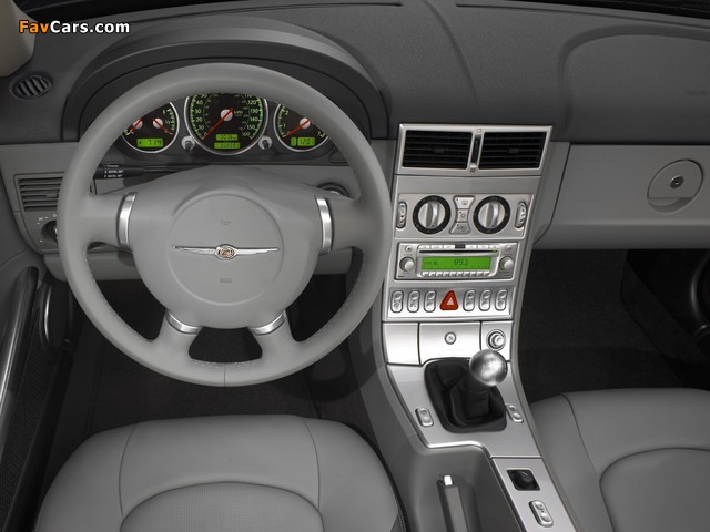 Chrysler Crossfire Coupe 2003–07 images (640 x 480)
