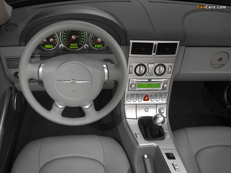 Chrysler Crossfire Coupe 2003–07 images (800 x 600)