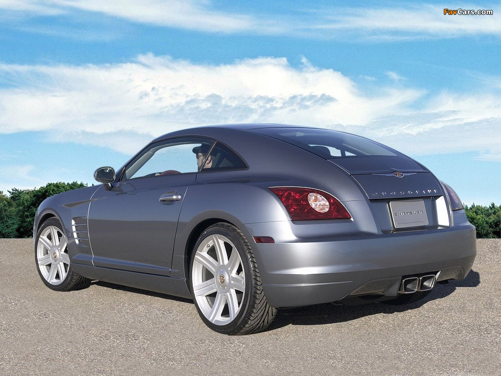 Chrysler Crossfire Coupe 2003–07 pictures (1024 x 768)