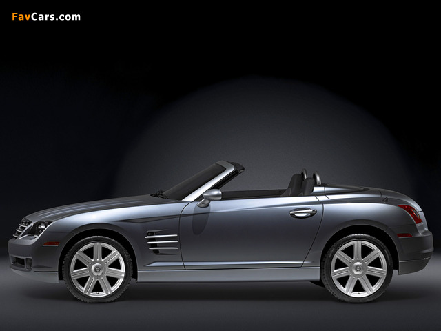 Chrysler Crossfire Roadster 2005–07 pictures (640 x 480)