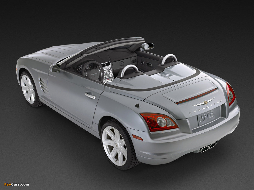 Chrysler Crossfire Roadster 2005–07 pictures (1024 x 768)