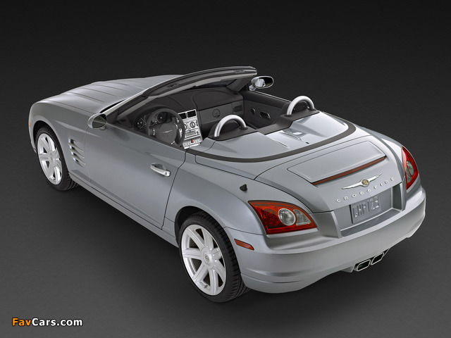 Chrysler Crossfire Roadster 2005–07 pictures (640 x 480)
