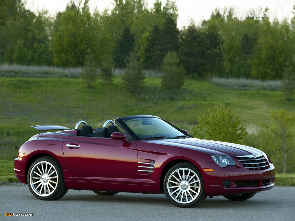 Chrysler Crossfire Roadster 2007–08 pictures (1024 x 768)