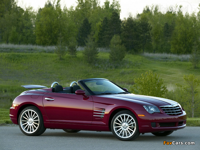 Chrysler Crossfire Roadster 2007–08 pictures (640 x 480)