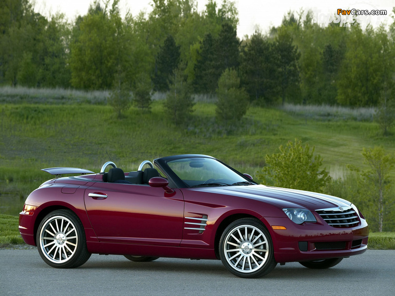 Chrysler Crossfire Roadster 2007–08 pictures (800 x 600)