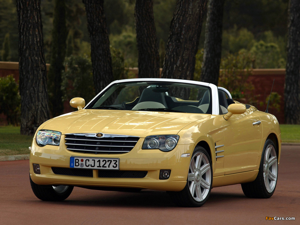Chrysler Crossfire Roadster 2007–08 pictures (1024 x 768)