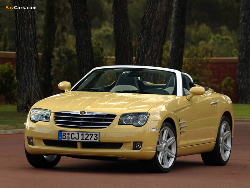Chrysler Crossfire Roadster 2007–08 pictures (800 x 600)