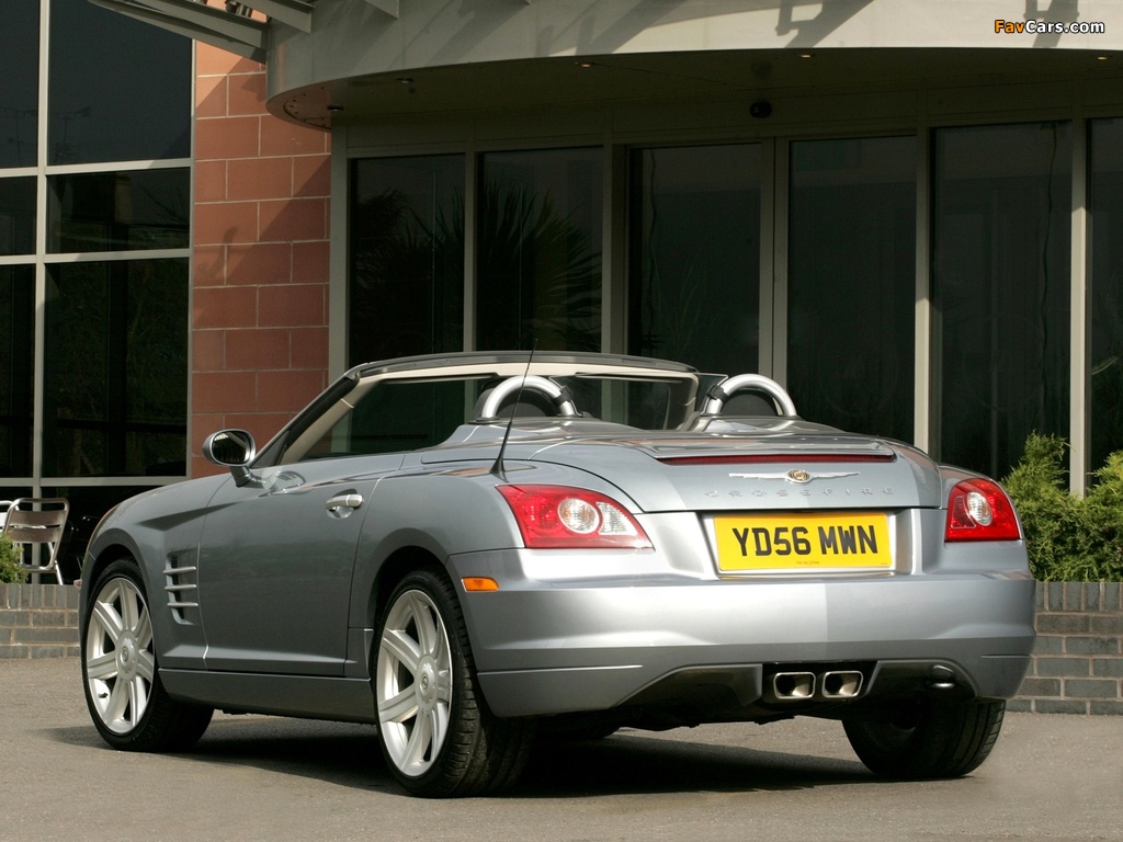 Photos of Chrysler Crossfire Roadster UK-spec 2005–07 (1024 x 768)