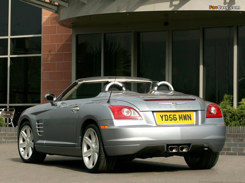 Photos of Chrysler Crossfire Roadster UK-spec 2005–07 (800 x 600)
