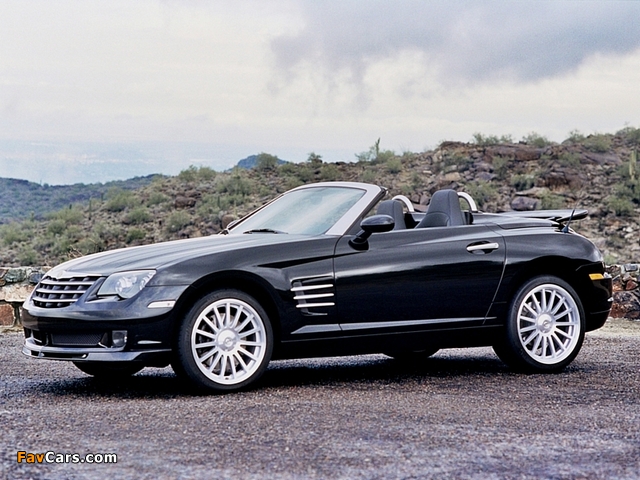 Pictures of Chrysler Crossfire SRT6 Roadster 2005–07 (640 x 480)