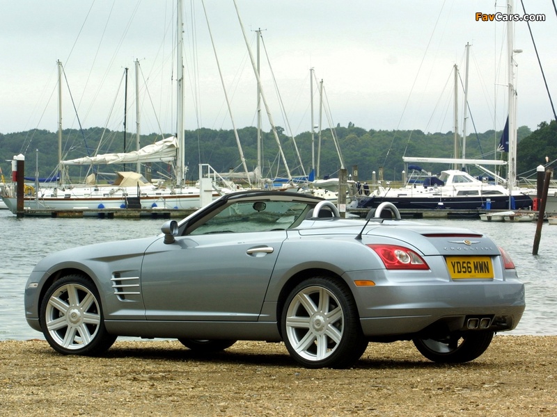 Pictures of Chrysler Crossfire Roadster UK-spec 2005–07 (800 x 600)