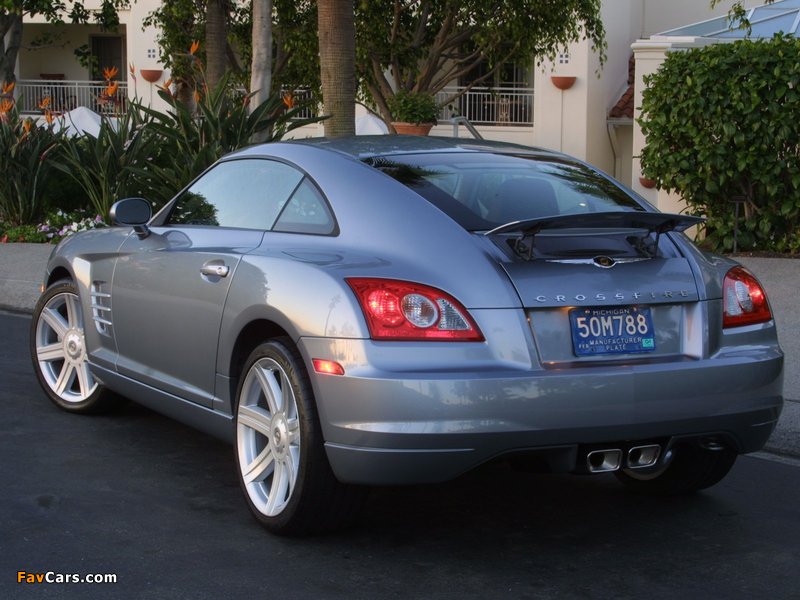 Chrysler Crossfire Coupe 2003–07 wallpapers (800 x 600)