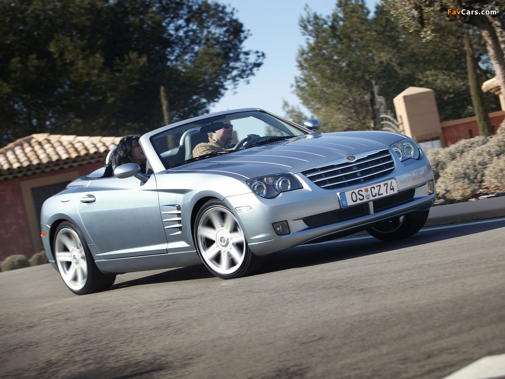Chrysler Crossfire Roadster 2005–07 wallpapers (1024 x 768)
