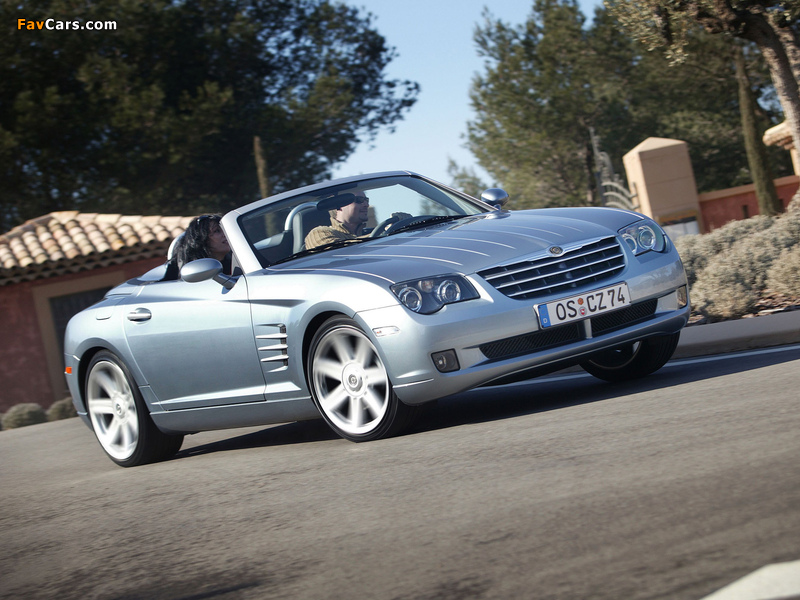 Chrysler Crossfire Roadster 2005–07 wallpapers (800 x 600)