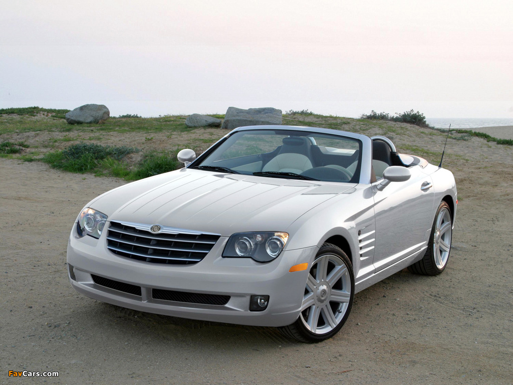 Chrysler Crossfire Roadster 2007–08 wallpapers (1024 x 768)