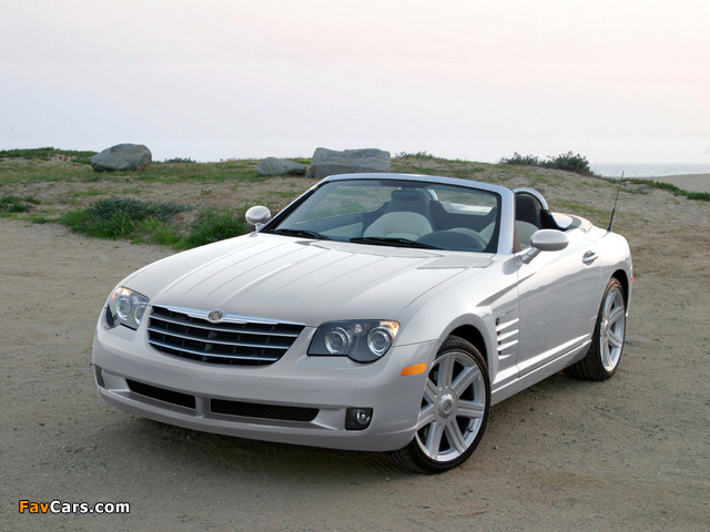 Chrysler Crossfire Roadster 2007–08 wallpapers (640 x 480)