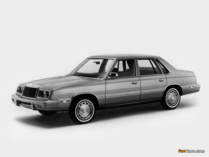 Chrysler E Class Sedan (TH41) 1983 photos (800 x 600)