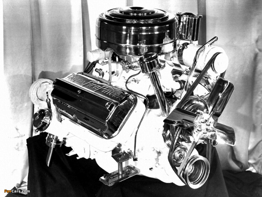 Engines  Chrysler FirePower Hemi photos (1024 x 768)