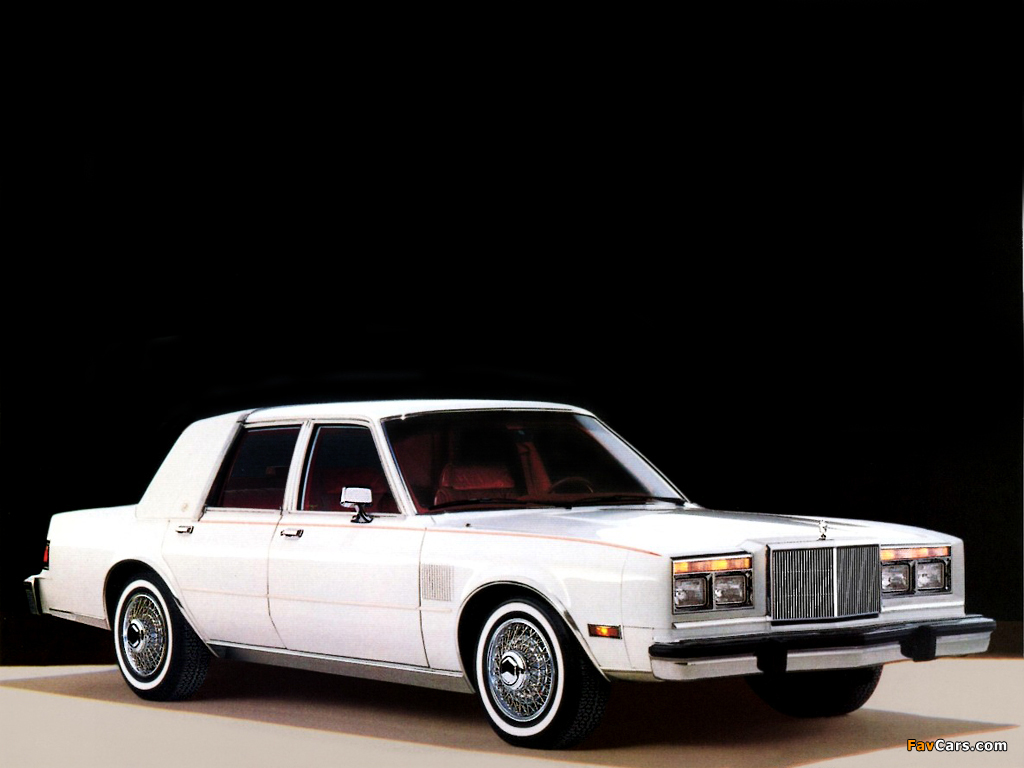 Chrysler Fifth Avenue 1984–89 photos (1024 x 768)