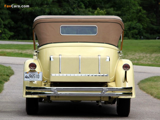 Chrysler CG Imperial Dual Cowl Phaeton by LeBaron 1931 pictures (640 x 480)