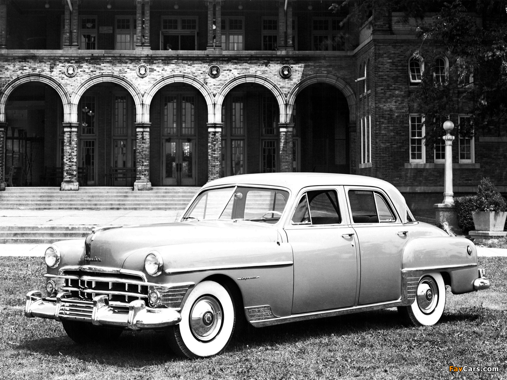 Chrysler Imperial 4-door Sedan 1950 images (1024 x 768)