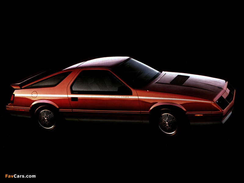 Photos of Chrysler Laser 1984–86 (800 x 600)