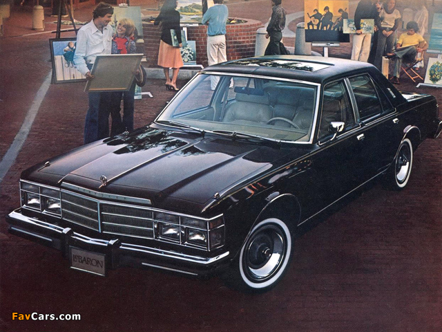 Chrysler LeBaron 1979 pictures (640 x 480)