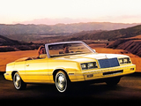 Chrysler LeBaron Convertible 1982 images