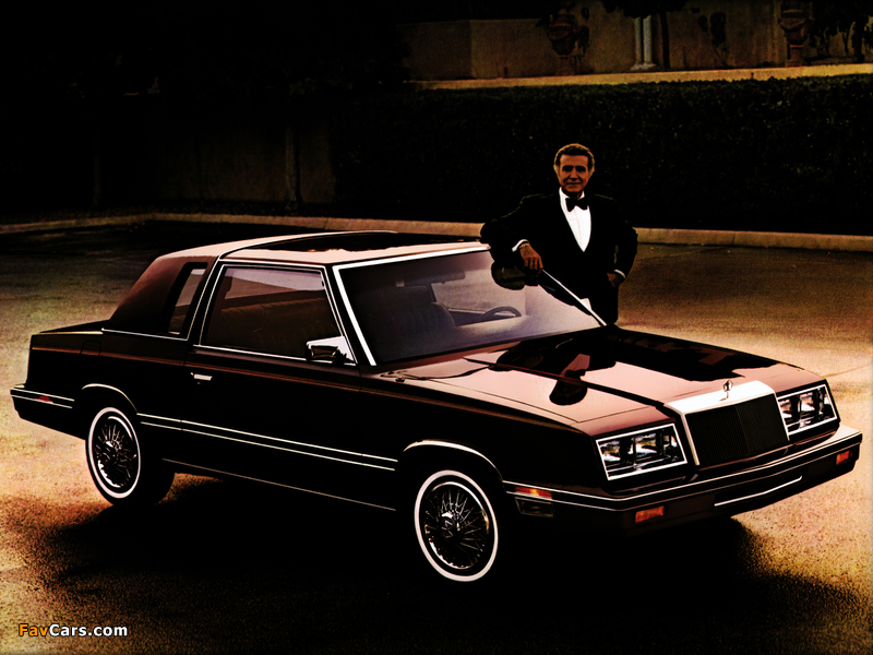 Chrysler LeBaron Coupe 1982–85 wallpapers (800 x 600)