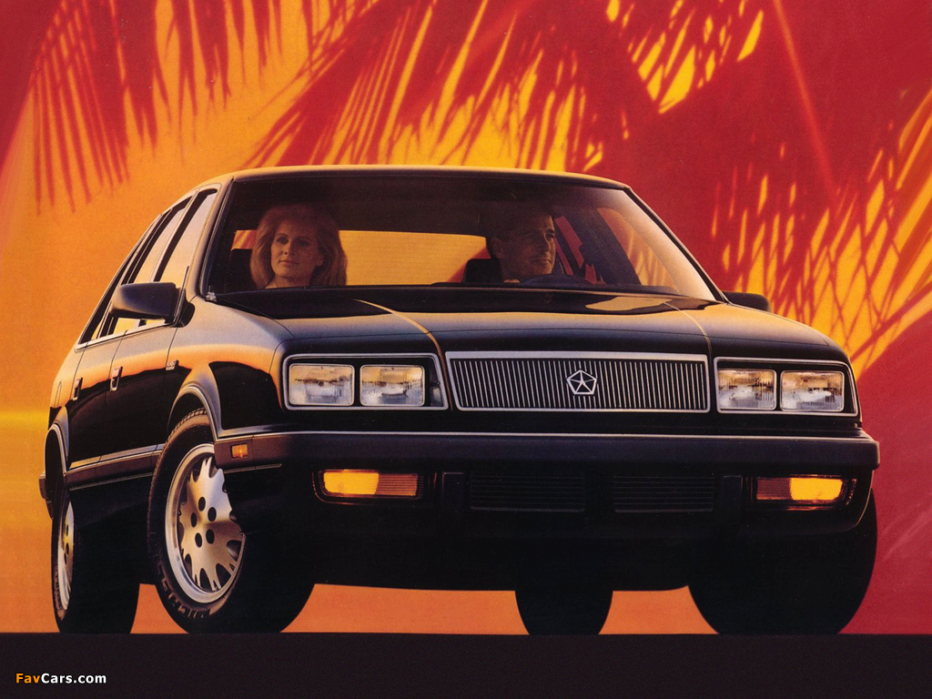 Chrysler LeBaron GTS Premium 1985–88 photos (1024 x 768)