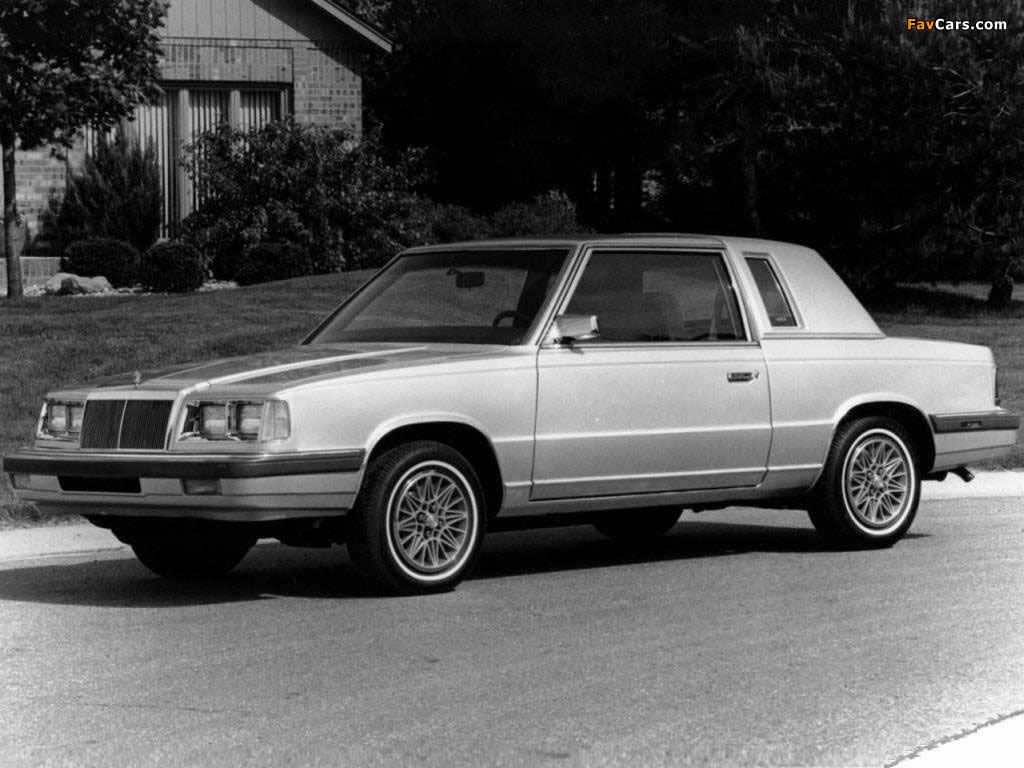 Chrysler LeBaron Coupe 1986 photos (1024 x 768)