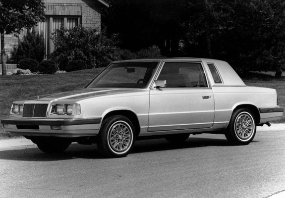 Chrysler LeBaron Coupe 1986 photos