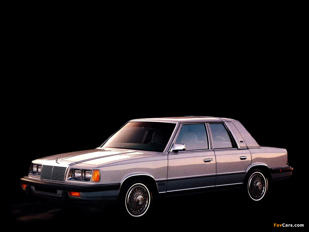 Chrysler LeBaron 1986–88 wallpapers (1024 x 768)
