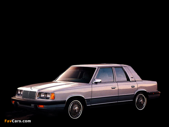 Chrysler LeBaron 1986–88 wallpapers (640 x 480)