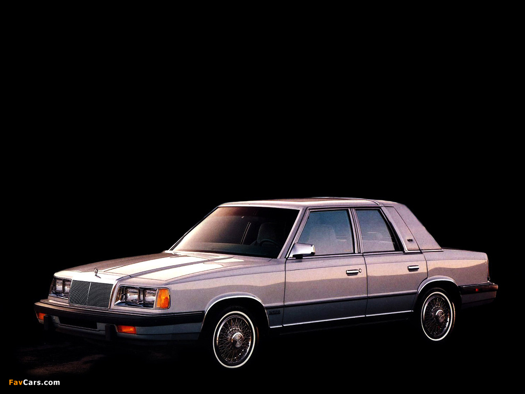 Chrysler LeBaron 1986–88 wallpapers (1024 x 768)