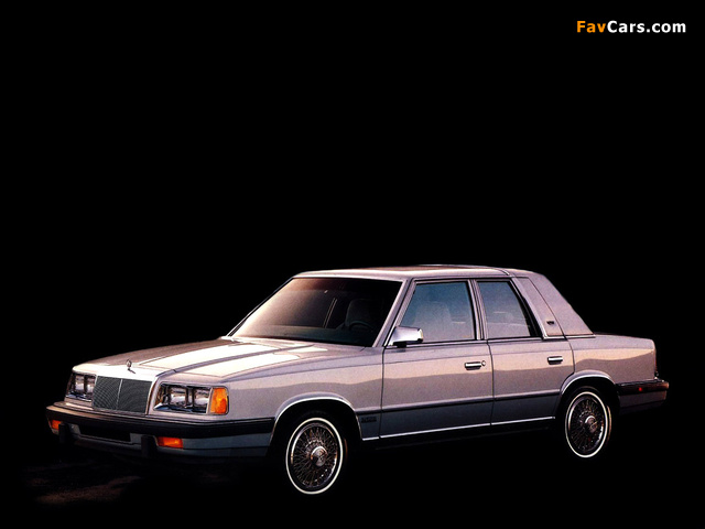 Chrysler LeBaron 1986–88 wallpapers (640 x 480)