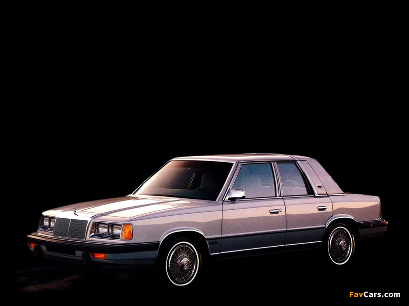 Chrysler LeBaron 1986–88 wallpapers (800 x 600)