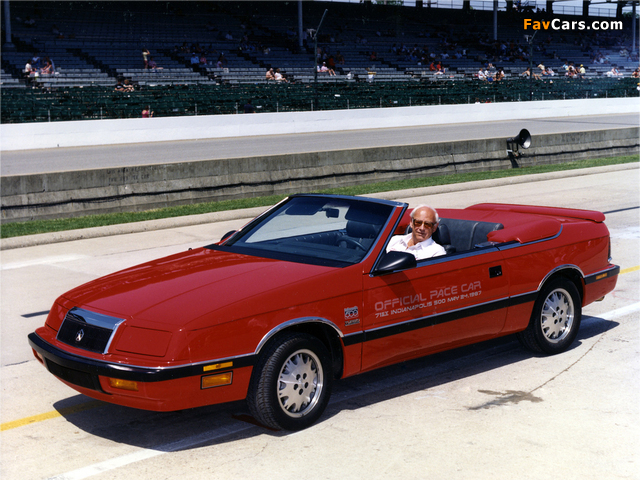 Chrysler LeBaron Convertible Indy 500 Pace Car 1987 images (640 x 480)