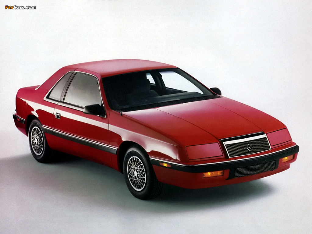 Chrysler LeBaron Coupe 1987–92 images (1024 x 768)