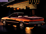 Chrysler LeBaron Premium Convertible 1987–92 photos