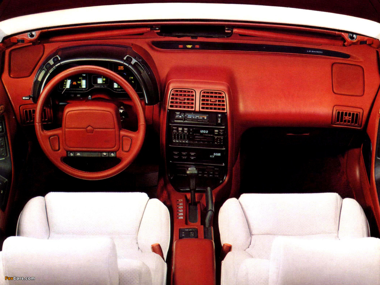 Chrysler LeBaron Premium Convertible 1987–92 pictures (1280 x 960)